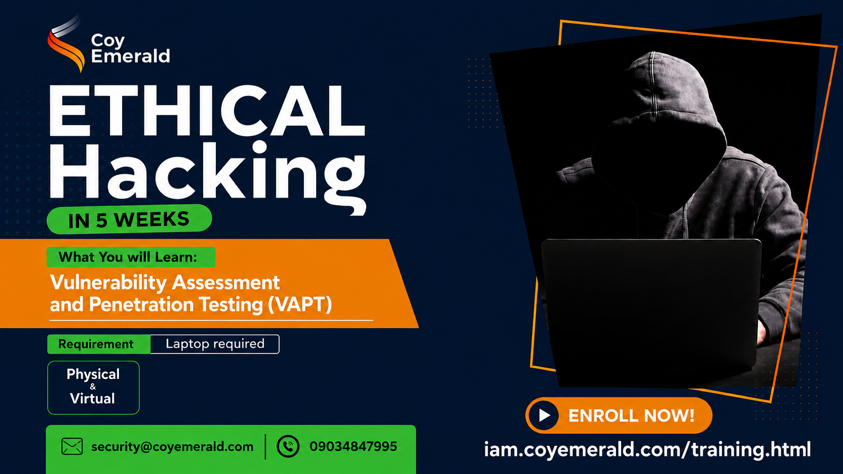 Coy Emerald - Ethical Hacking in 5 Weeks